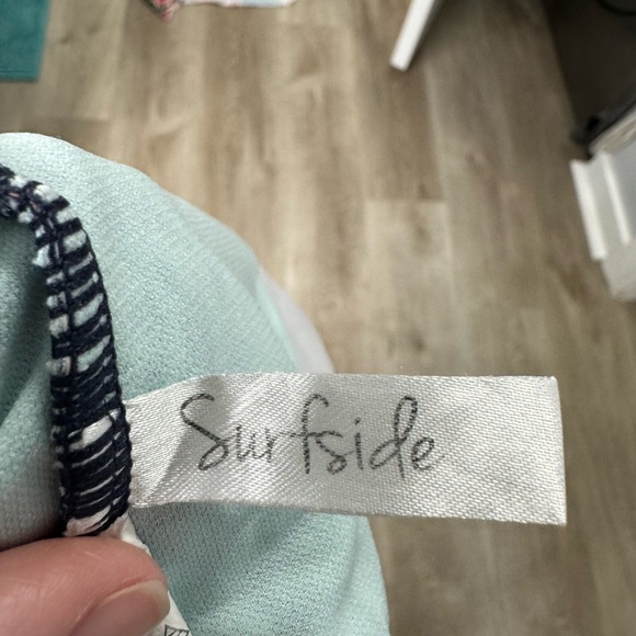 Surfside Blue Floral Tankini size 2X - Picture 4 of 5